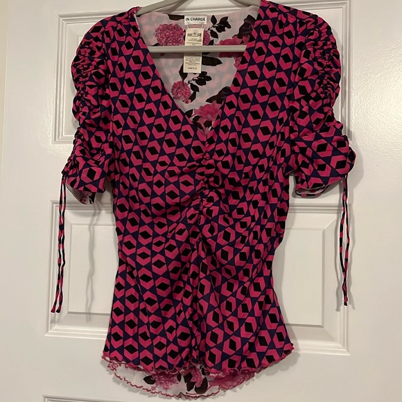DVF Diane Von Furstenburg Top in Size XL - Picture 1 of 4
